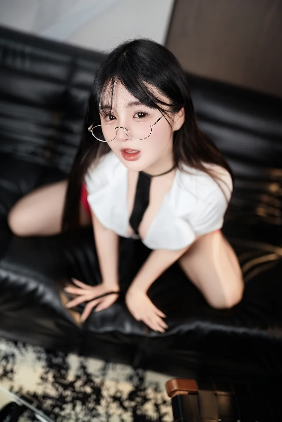 桜井宁宁 - 眼镜OL [125P,1V-696MB] tg@simisebaisi 【丝足阁】043.webp